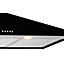 Leisure H102PK Stainless steel Chimney Cooker hood (W)100cm - Black