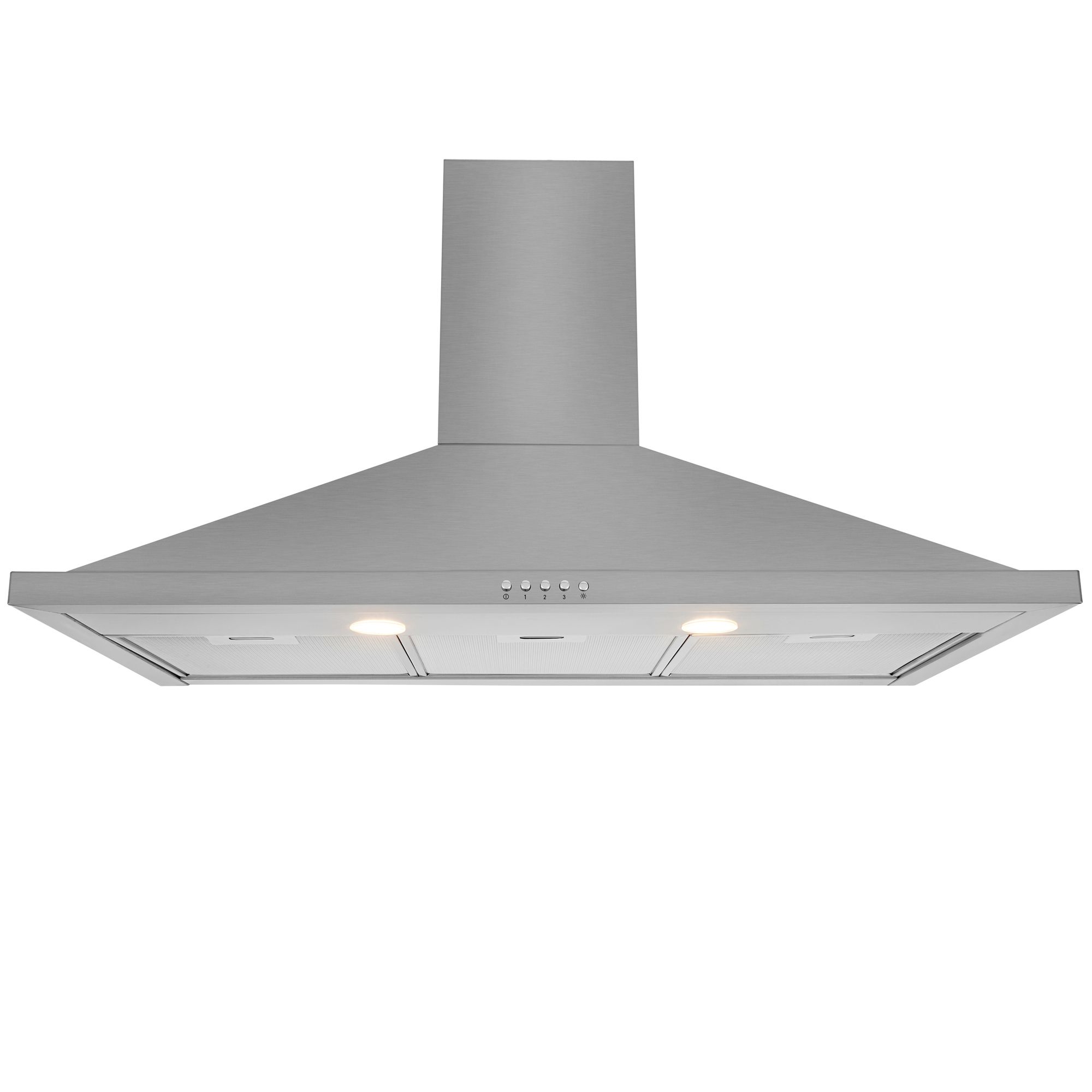 Leisure H92PX Stainless steel Chimney Cooker hood, (W)90cm