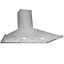 Leisure H92PX Stainless steel Chimney Cooker hood, (W)90cm