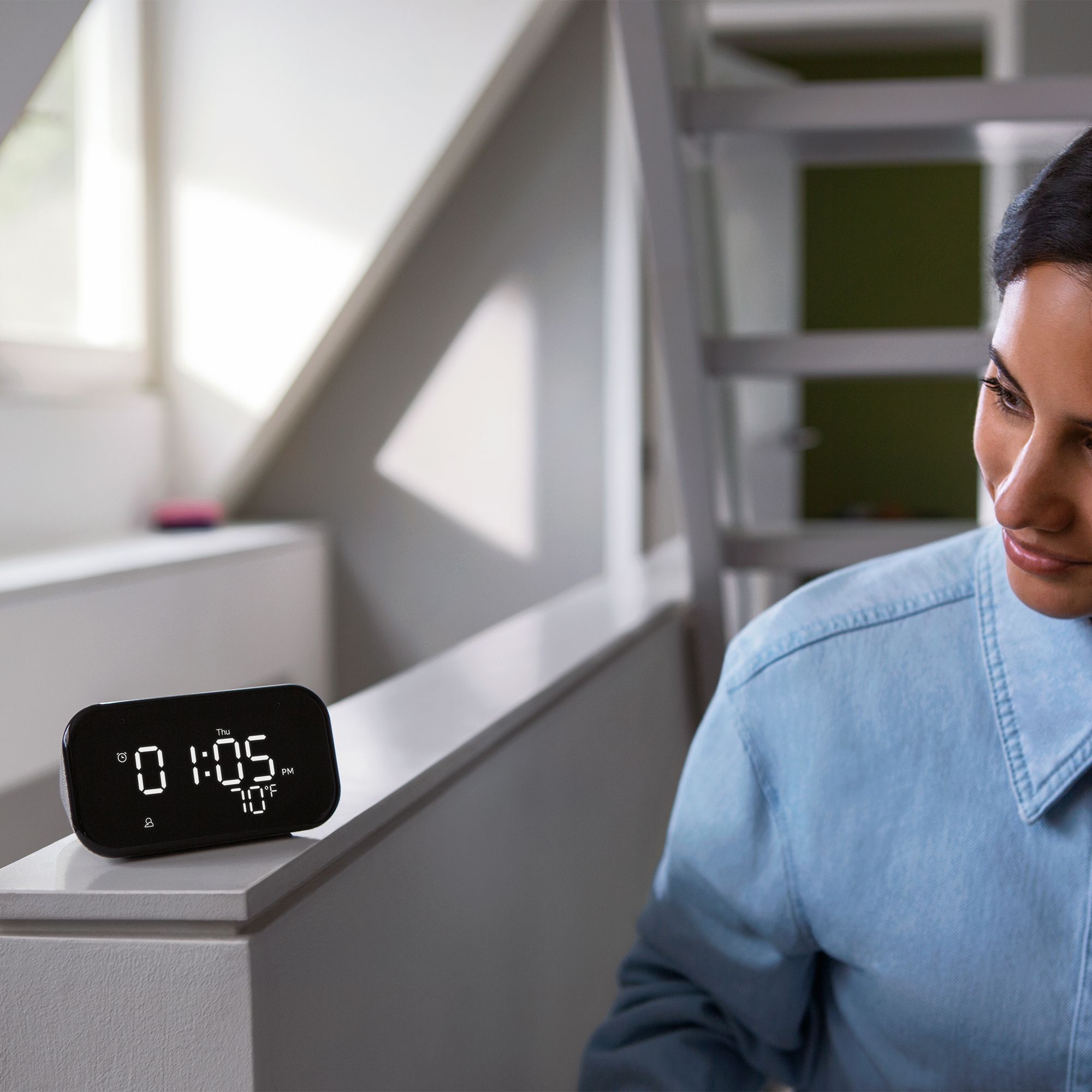 Lenovo Smart clock Grey Smart