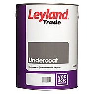 Leyland Trade Brilliant white Metal & wood Undercoat, 5L