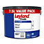 Leyland Trade Brilliant White Vinyl matt Emulsion paint, 7.5L
