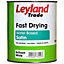 Leyland Trade Pure brilliant white Satin Metal & wood paint, 0.75L
