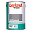 Leyland Trade Pure brilliant white Satin Metal & wood paint, 5L