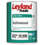 Leyland Trade Pure brilliant white Satinwood Metal & wood paint, 750ml