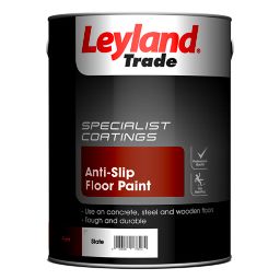 Leyland Trade Slate Semi-gloss Floor paint, 5L