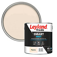 Leyland Trade Smart Magnolia Flat matt Emulsion paint, 2.5L