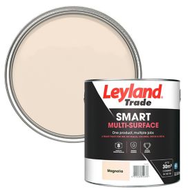 Leyland Trade Smart Magnolia Mid sheen Multi-surface paint, 2.5L