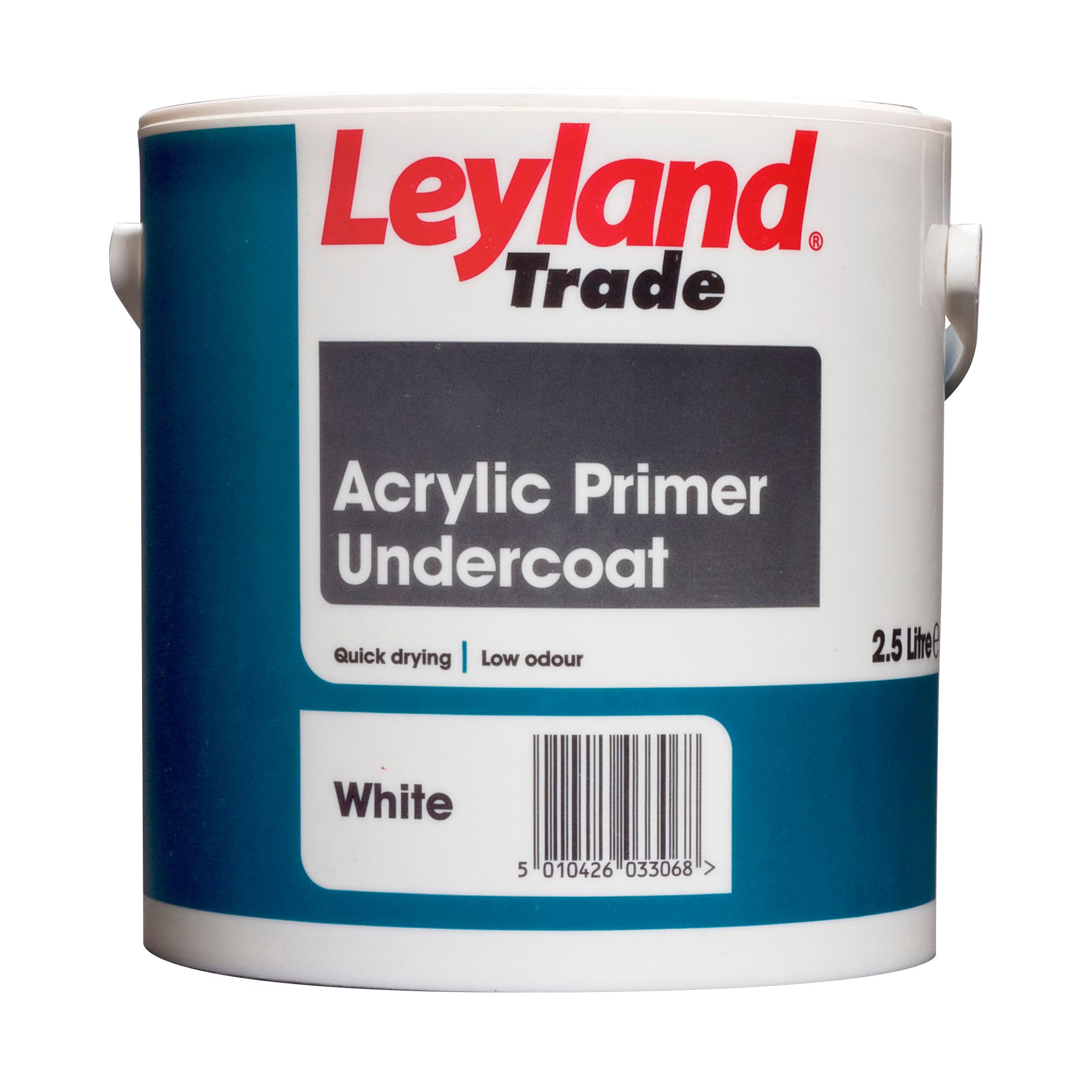 Leyland Trade Universal White Multi-surface Primer & Undercoat, 2.5L ...