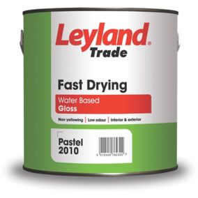 Leyland Trade White Gloss Metal & wood paint, 2.5L