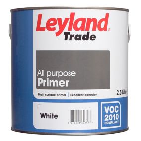 Leyland Trade White Multi-surface Primer, 2.5L