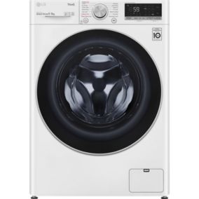 LG FWV696WSE White Freestanding Condenser Washer dryer, 9kg/6kg