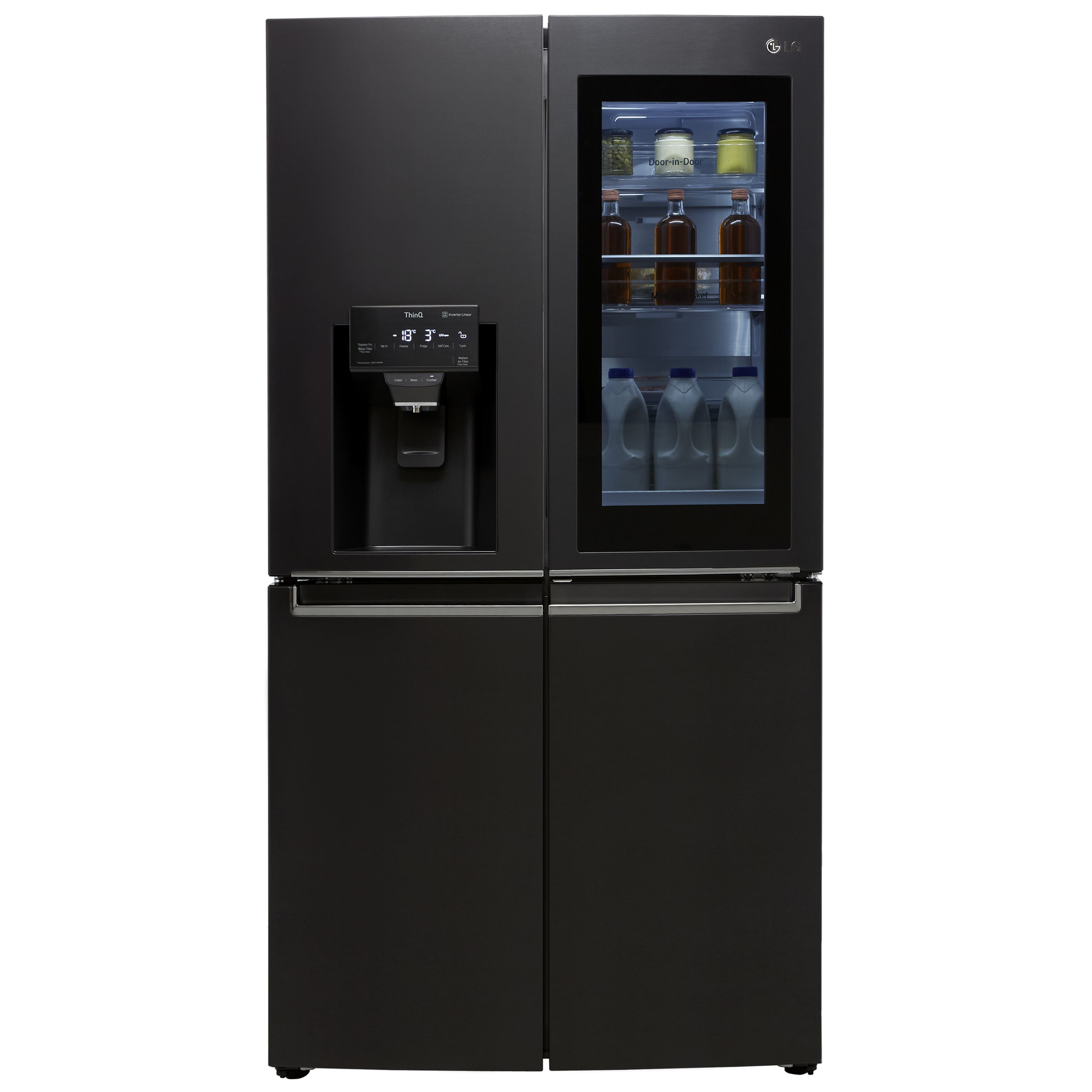 Multi-Door Fridge Freezer : Matte Black, GMX945MC9F