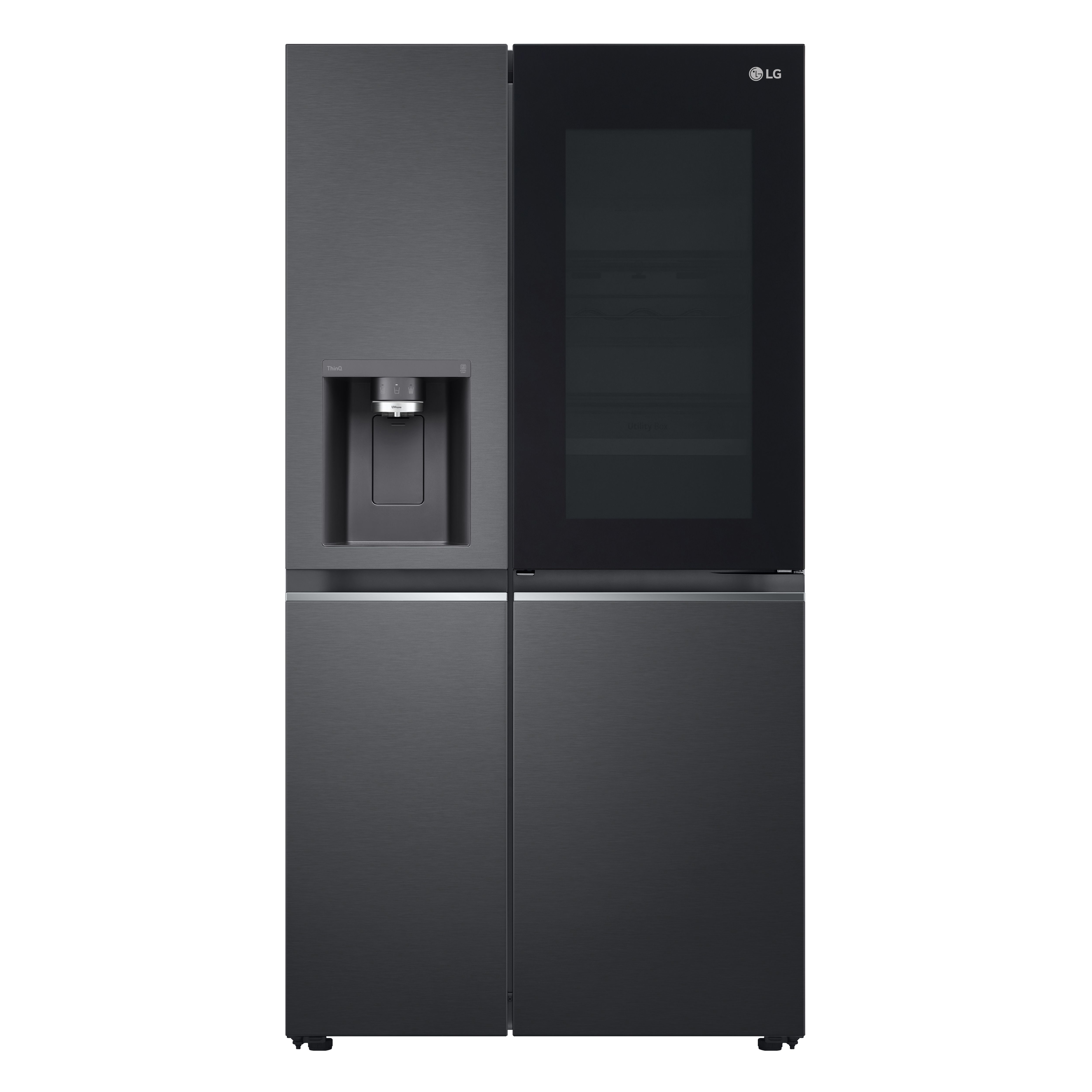 LG GSXV90MCDE_BK American style Freestanding Frost free Fridge freezer - Black