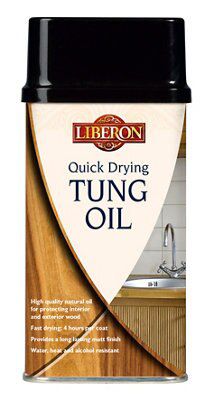 Liberon Quick Drying Clear Matt Wood oil, 500ml