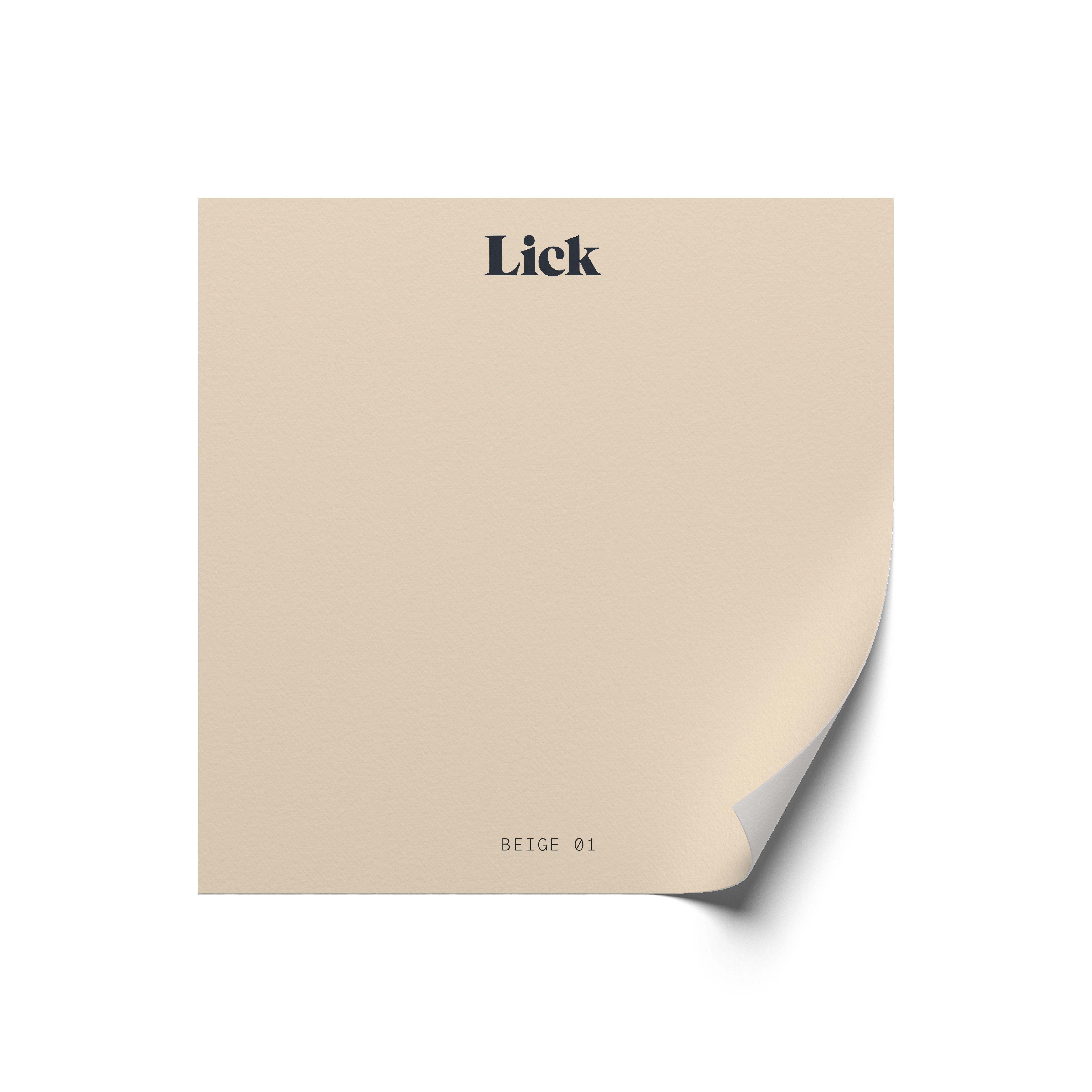 Lick Beige 01 Matt Emulsion paint, 2.5L
