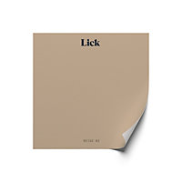 Lick Beige 02 Peel & stick Tester
