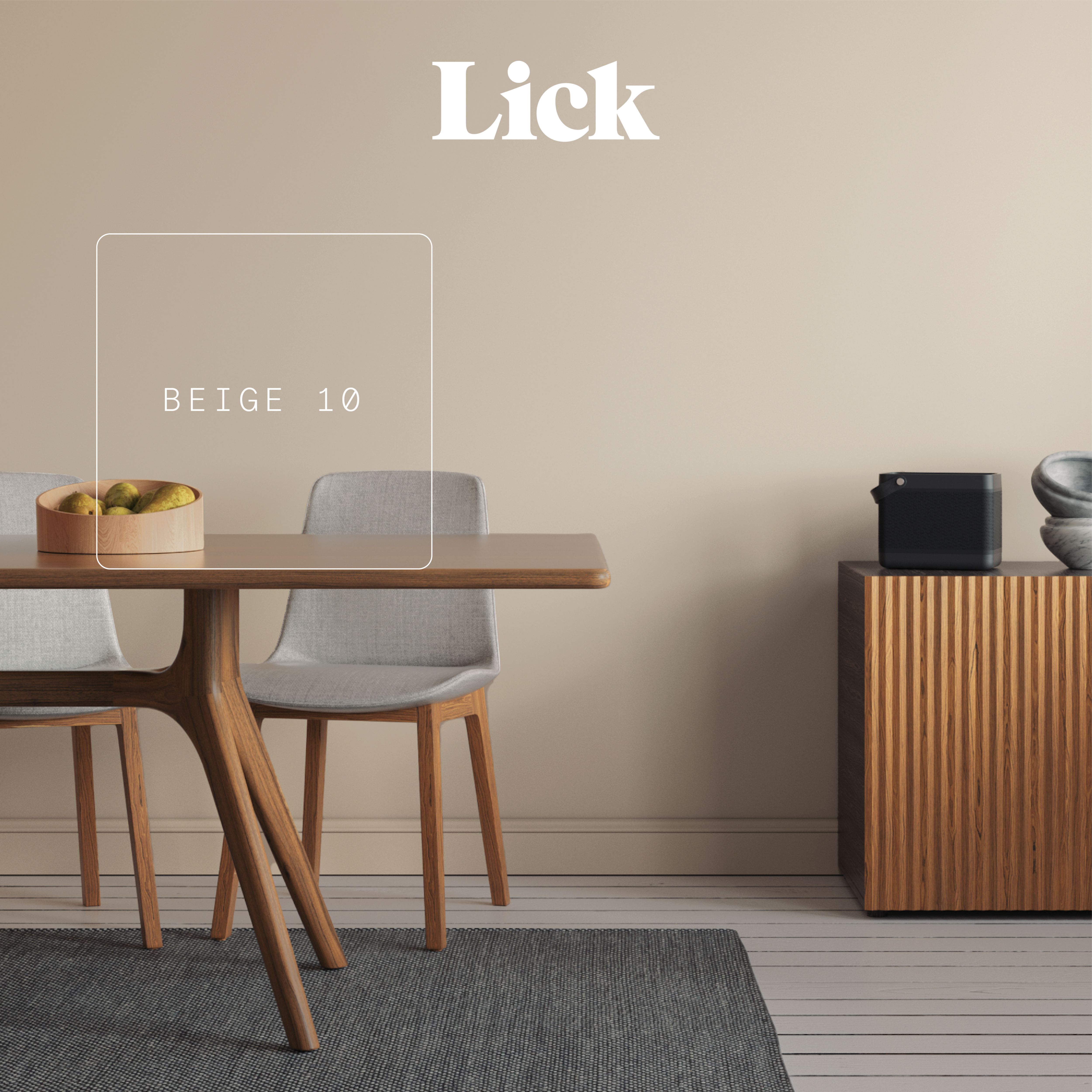 Lick Beige 10 Eggshell Wall & ceiling Emulsion paint, 2.5L