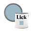 Lick Blue 04 Eggshell Emulsion paint, 2.5L