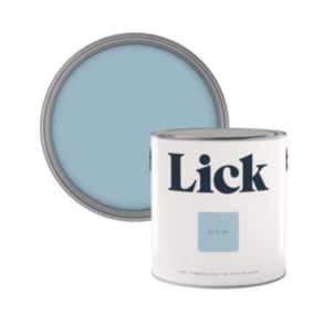 Lick Blue 04 Matt Emulsion paint, 2.5L