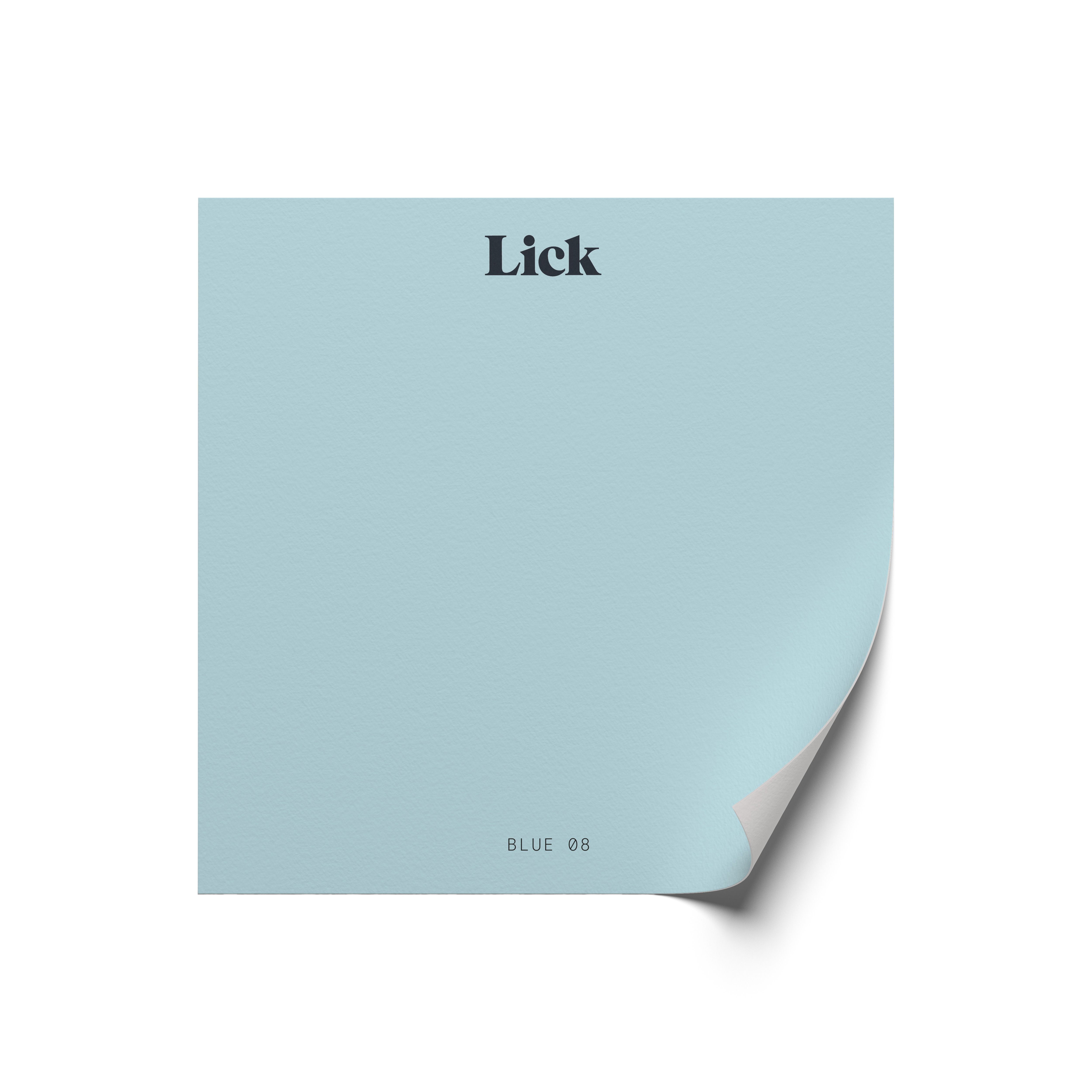 Lick Blue 08 Peel & stick Tester