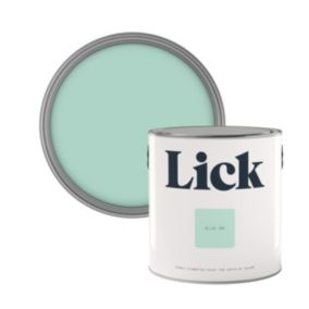 Lick Blue 09 Eggshell Emulsion paint, 2.5L