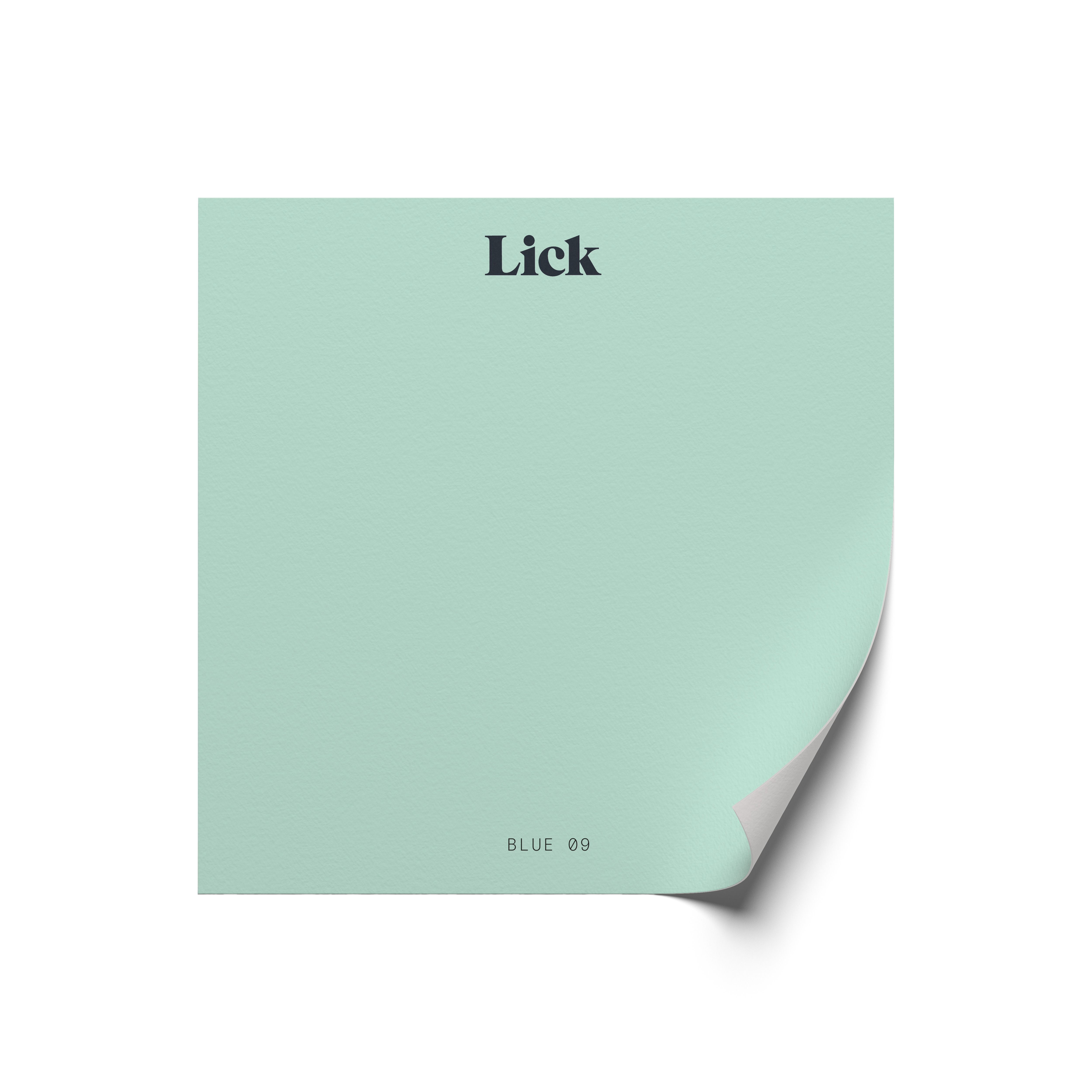 Lick Blue 09 Peel & stick Tester