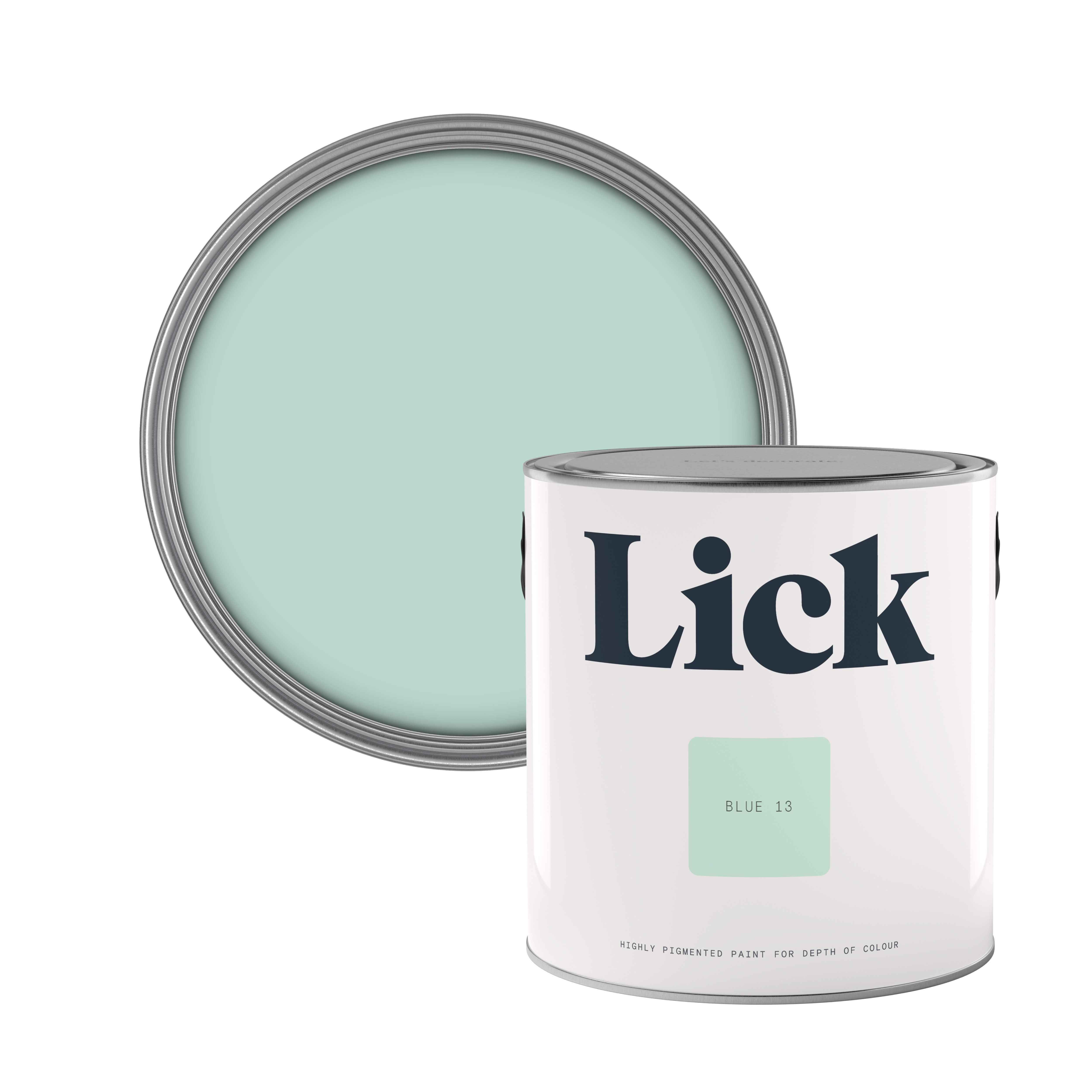 Lick Blue 13 Matt Emulsion paint, 2.5L