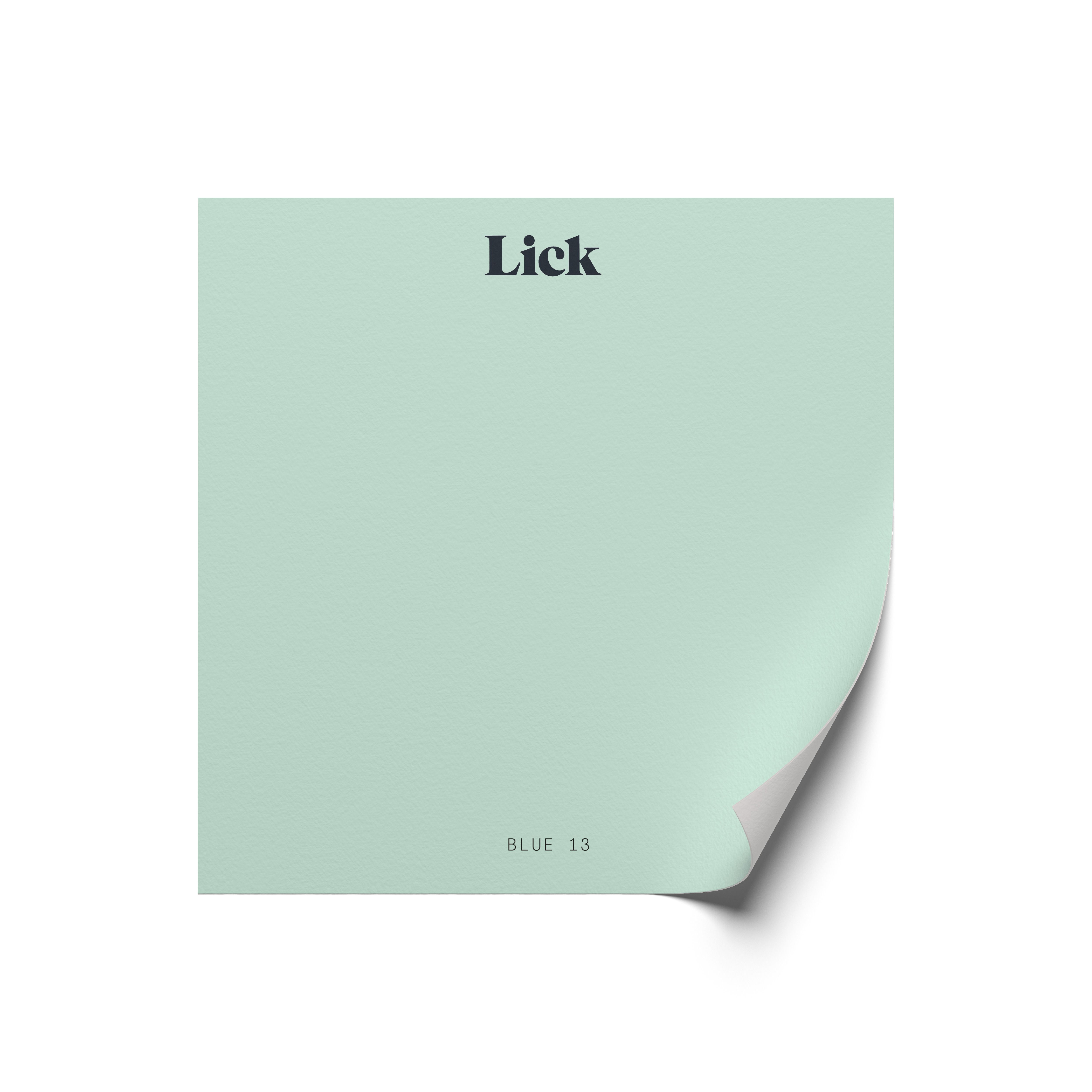 Lick Blue 13 Peel & stick Tester