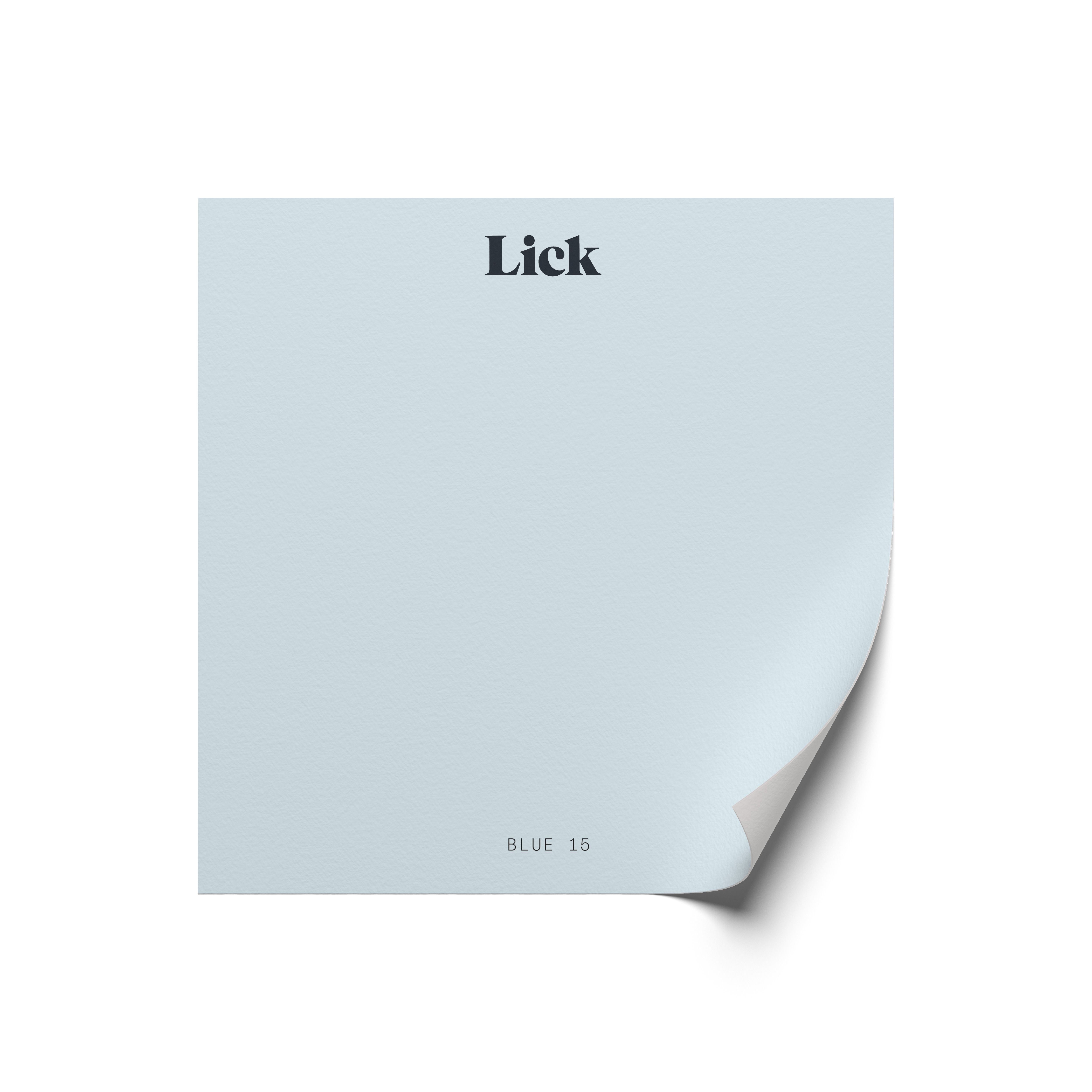 Lick Blue 15 Peel & stick Tester