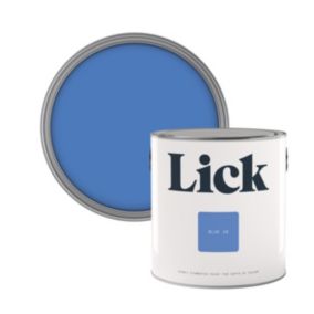 Lick Blue 19 Matt Emulsion paint, 2.5L