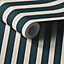 Lick Blue & Grey Stripes 02 Textured Wallpaper