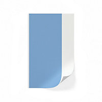 Lick Blue & White Painted Stripe 02 Textured Wallpaper Sample