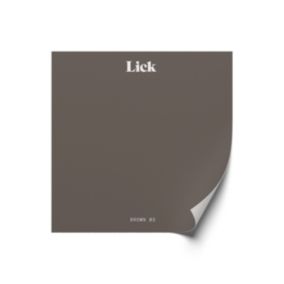 Lick Brown 03 Peel & stick Tester