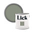Lick Green 02 Eggshell Emulsion paint, 2.5L