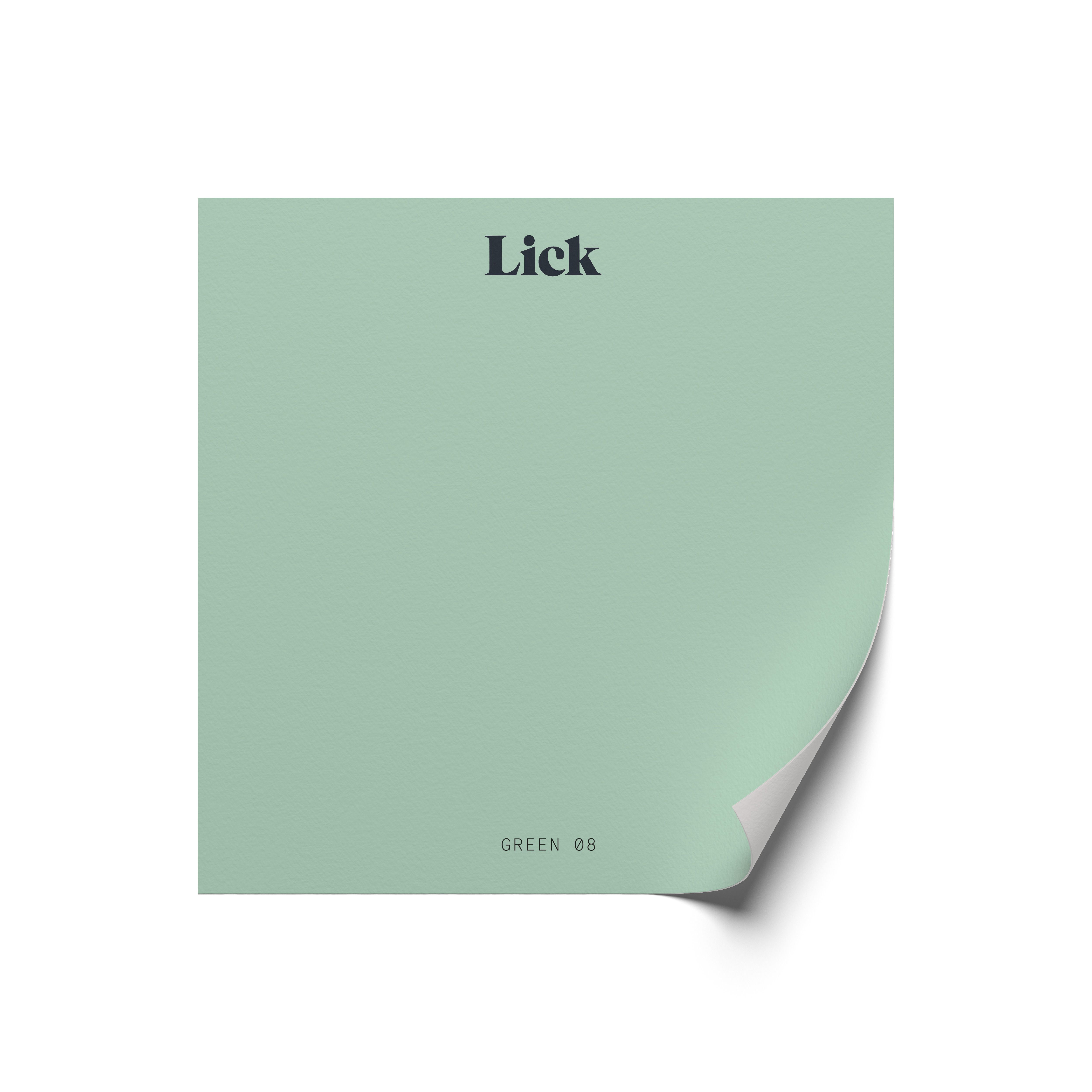 Lick Green 08 Peel & stick Tester