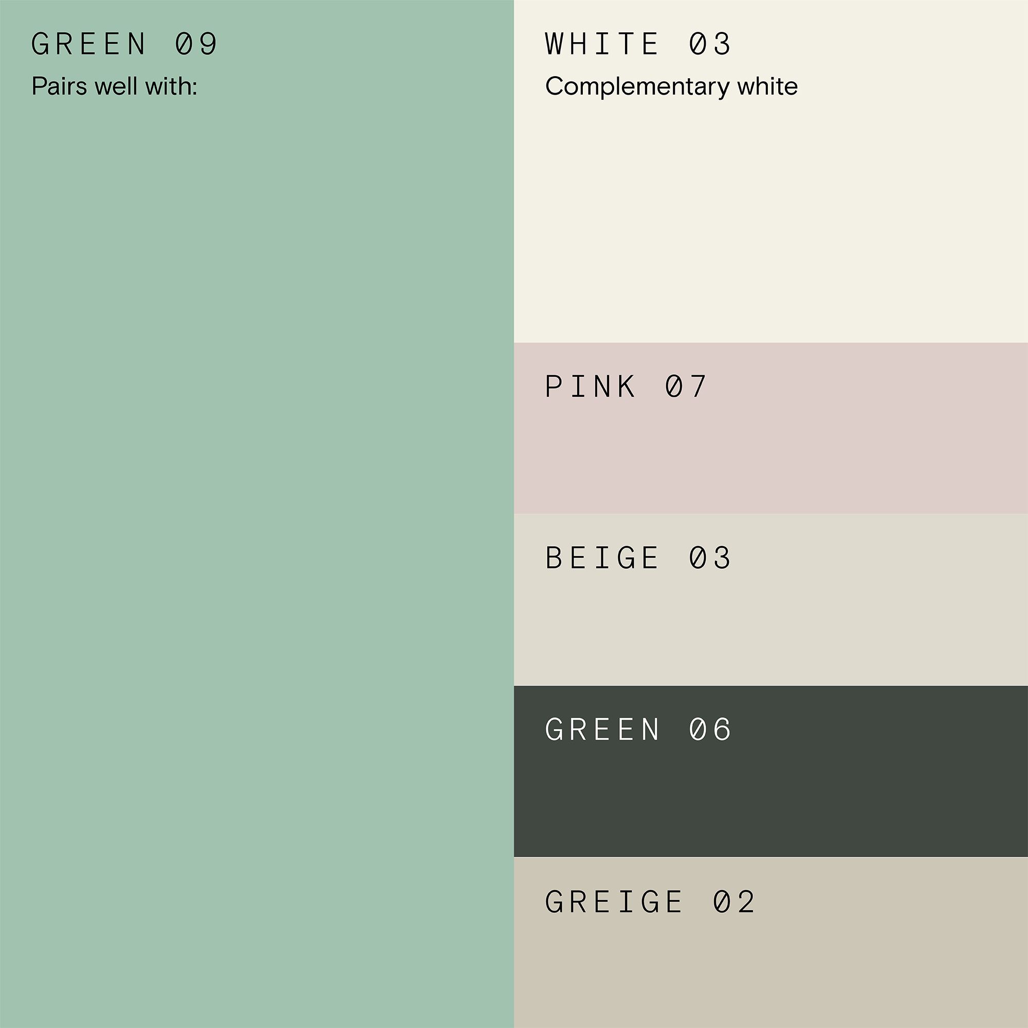 Lick Green 09 Matt Emulsion paint, 2.5L