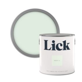 Lick Green 11 Matt Emulsion paint, 2.5L