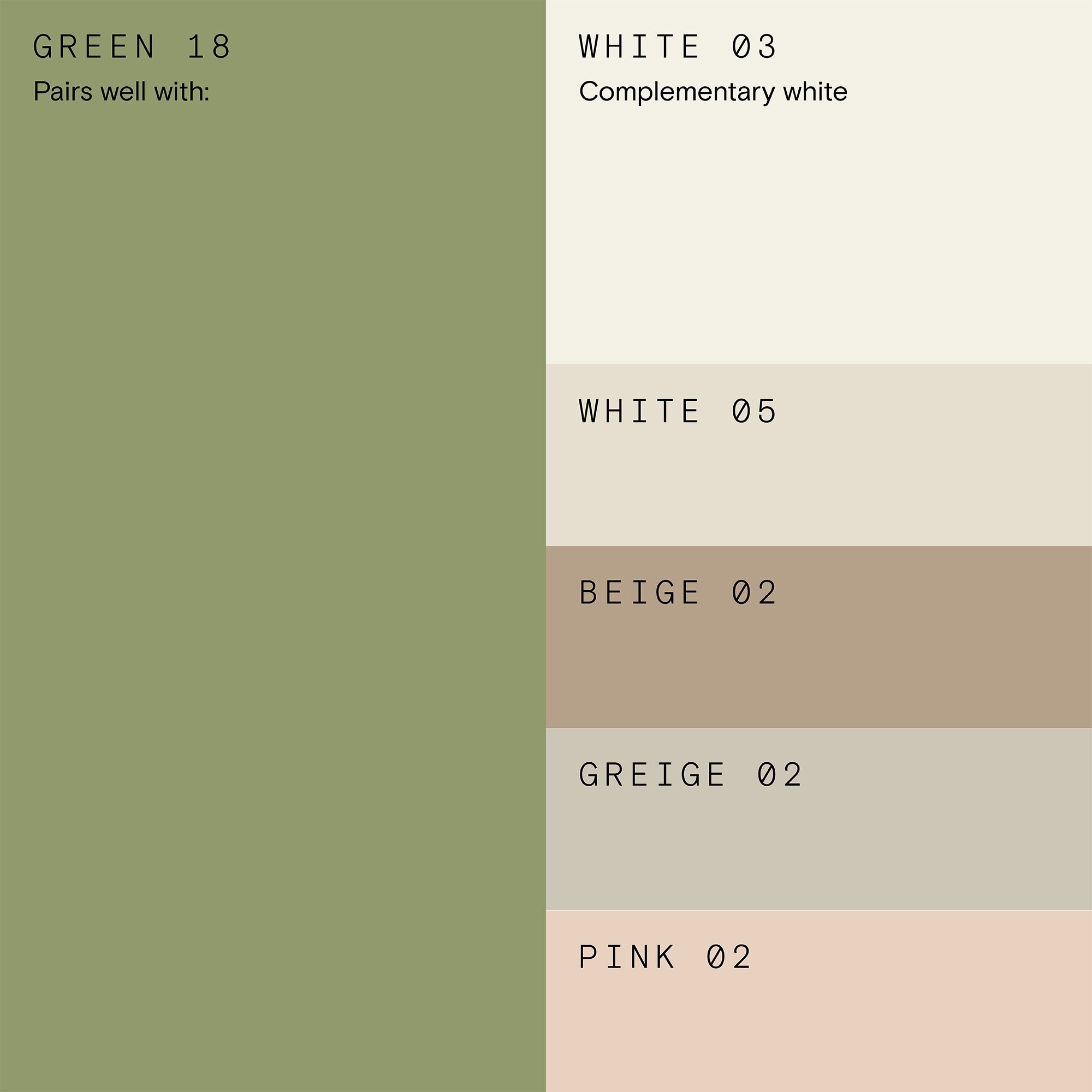 Lick Green 18 Matt Emulsion paint, 2.5L