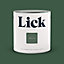 Lick Green 20 Eggshell Emulsion paint, 2.5L