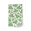 Lick Green & White Clover 01 Textured Wallpaper Sample