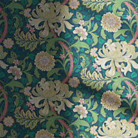 Lick Green Wildflowers 01 Textured Wallpaper