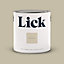 Lick Greige 01 Eggshell Emulsion paint, 2.5L