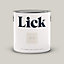 Lick Grey 02 Eggshell Emulsion paint, 2.5L