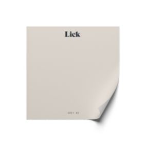 Lick Grey 02 Peel & stick Tester