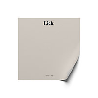 Lick Grey 03 Peel & stick Tester
