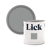 Lick Grey 06 Eggshell Emulsion paint, 2.5L