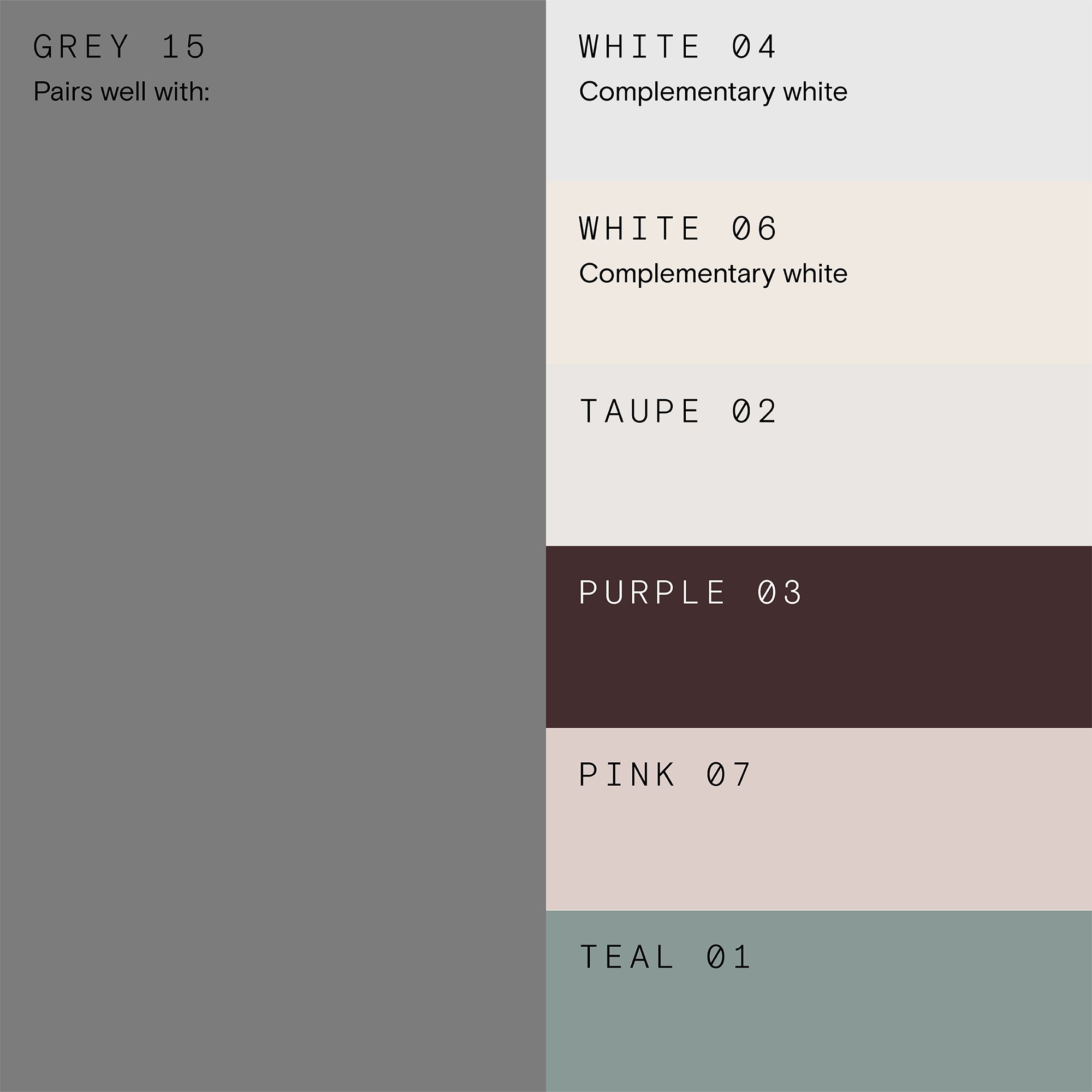 Lick Grey 15 Matt Emulsion paint, 2.5L