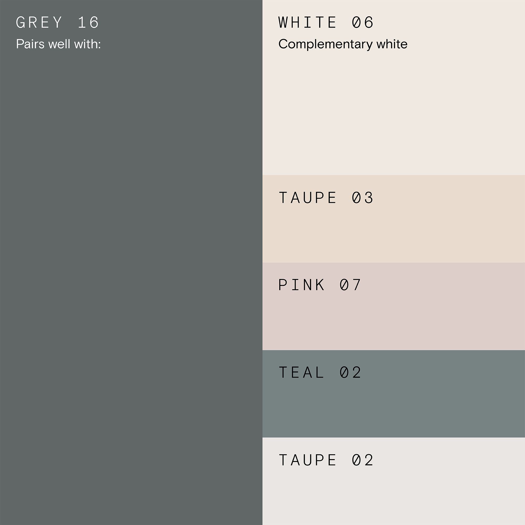 Lick Grey 16 Matt Emulsion paint, 2.5L