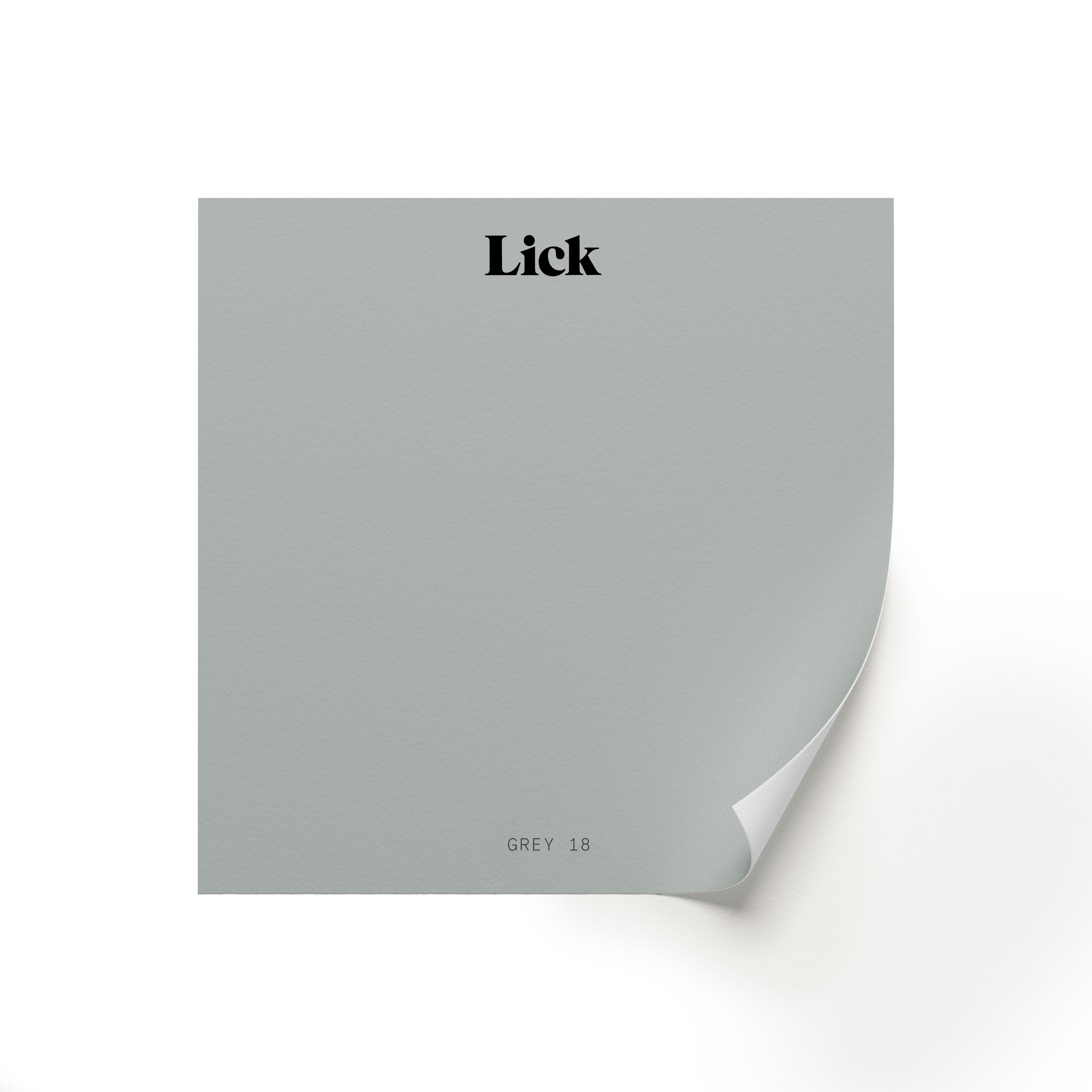 Lick Grey 18 Peel & stick Tester